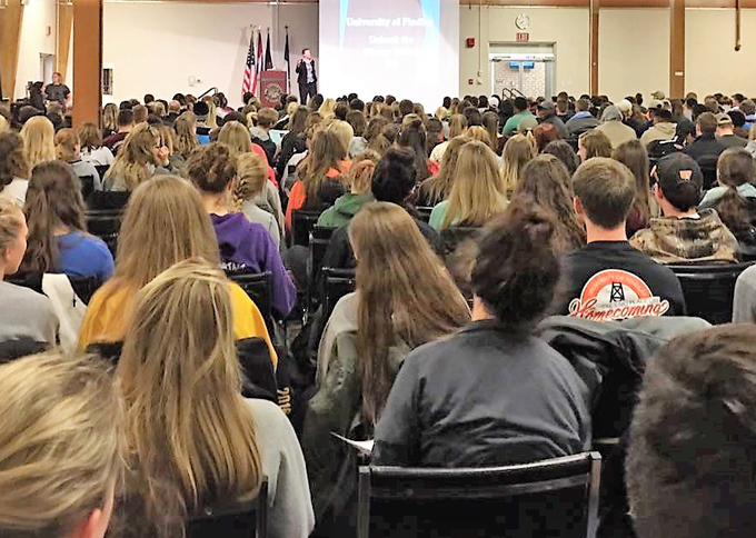 Findlay Full Room: Speaking to University of Findlay